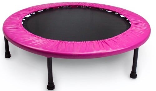 pink trampoline